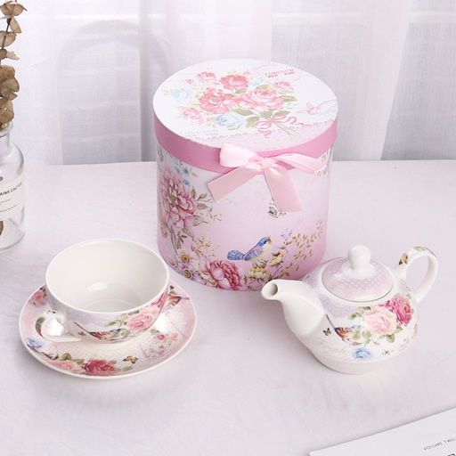 Floral Single Teapot Set